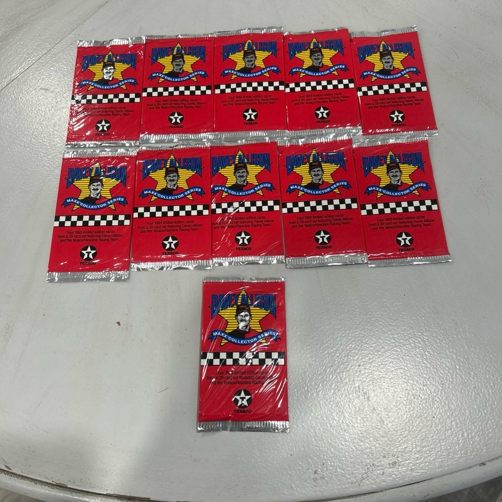 Davey Allison 1993 Maxx Collector Series Racing Racing Cards 11 Pack Lot New